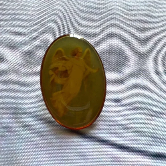 Vintage Angel Brooch Pin - Picture 3 of 8